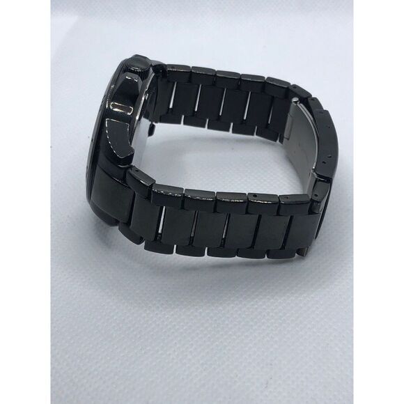 Fossil BQ2203 Men's Black Stainless Steel Analog Black Dial Quartz Watch HO352 - Picture 8 of 9